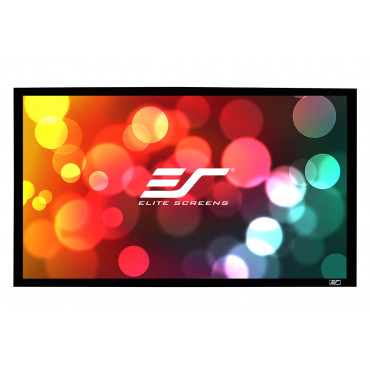 Elite Screens | SableFrame Series | ER100WH1 | Diagonal 100 " | 16:9 | Viewable screen width (W) 221 cm | Black