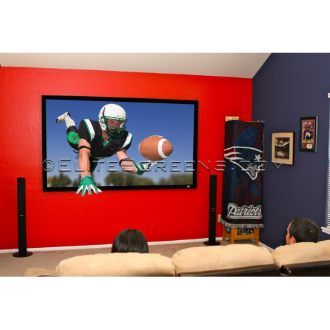 Elite Screens | SableFrame Series | ER100WH1 | Diagonal 100 " | 16:9 | Viewable screen width (W) 221 cm | Black