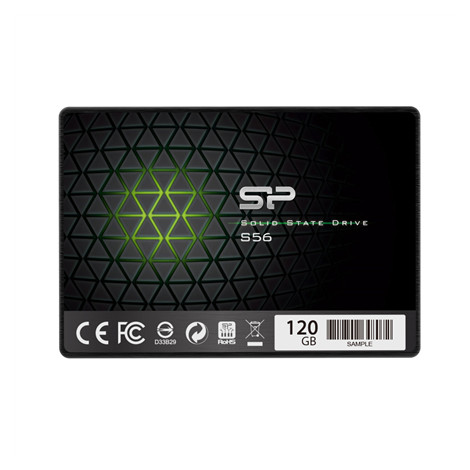Silicon Power | S56 | 120 GB | SSD form factor 2.5" | Solid-state drive interface SATA | Read speed 460 MB/s | Write speed 360 M