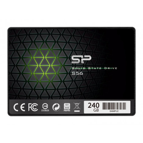 Silicon Power | S56 | 120 GB | SSD form factor 2.5" | Solid-state drive interface SATA | Read speed 460 MB/s | Write speed 360 M