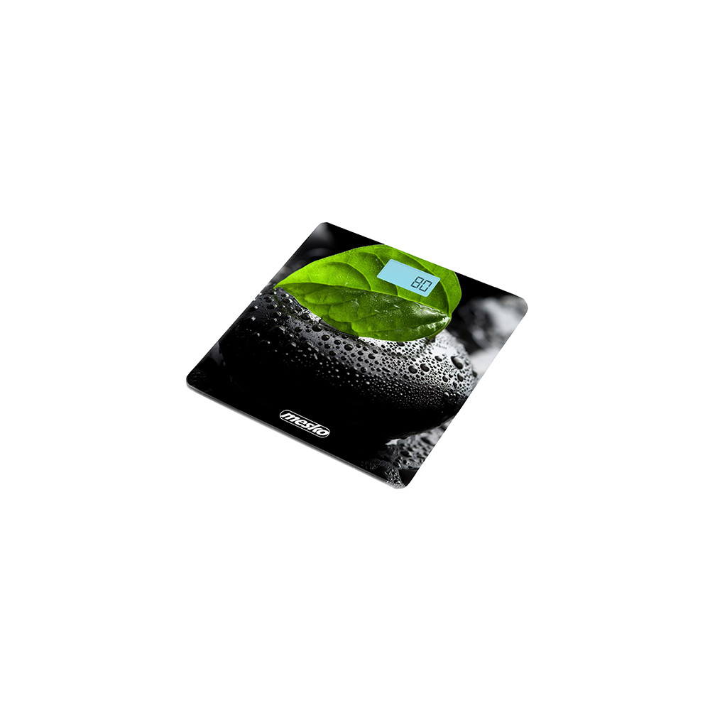 Mesko | Bathroom scales | MS 8149 | Maximum weight (capacity) 150 kg | Accuracy 100 g | Black/ green