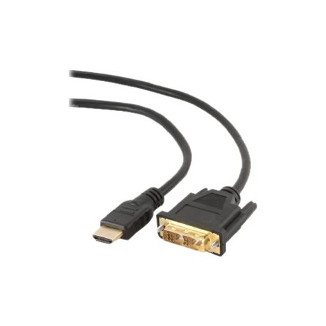 Gembird | HDMI to DVI cable (Single Link) | HDMI 19pin male | DVI 18+1pin male | HDMI to DVI-D | 0.5 m