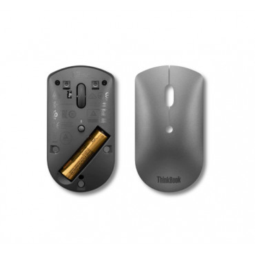 Lenovo | ThinkBook Bluetooth Silent Mouse | Wireless | Bluetooth 5.0 | Iron Grey | 1 year(s)