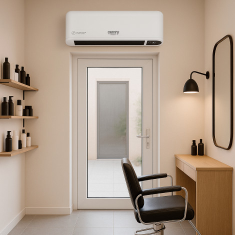 Camry Air Curtain Heater with LED Display | CR 7753 | Air curtain | 2000 W | White | IP22