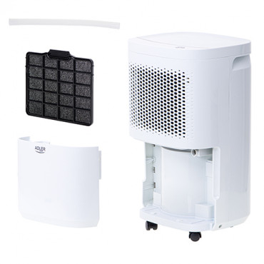 Adler | Air Dehumidifier | AD 7917 | Power 200 W | Suitable for rooms up to 60 m | Water tank capacity 2.2 L | White