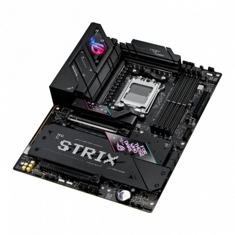 Asus ROG STRIX B850-E GAMING WIFI | Processor family AMD | Processor socket AM5 | DDR5 | Supported hard disk drive interfaces SA