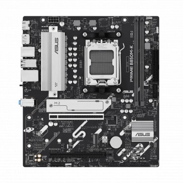 Asus PRIME B850M-K | Processor family AMD | Processor socket AM5 | DDR5 | Supported hard disk drive interfaces SATA, M.2 | Numbe