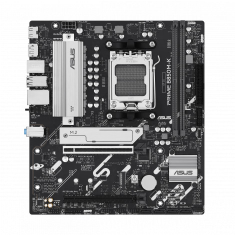 Asus PRIME B850M-K | Processor family AMD | Processor socket AM5 | DDR5 | Supported hard disk drive interfaces SATA, M.2 | Numbe