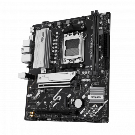 Asus PRIME B850M-K | Processor family AMD | Processor socket AM5 | DDR5 | Supported hard disk drive interfaces SATA, M.2 | Numbe