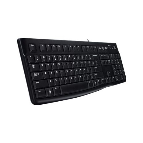 Logitech Desktop MK120 Wired keyboard USB Mouse included US Black