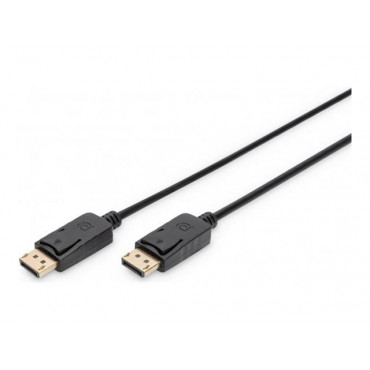 Digitus | DisplayPort Connection Cable | AK-340100-010-S | DP male | DP male | DP to DP | 1 m