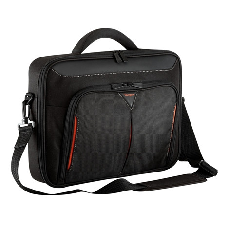 Targus | Classic | Fits up to size 14 " | Messenger - Briefcase | Black/Red | Shoulder strap