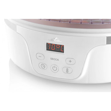 ETA Fruit Dryer | ETA730190000 Secca | Power 380 W | Number of trays 5 | Integrated timer | White