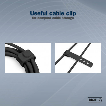 Digitus Silicone connection cable, 0.5 m | AK-300341-005-S | USB-C to USB-C