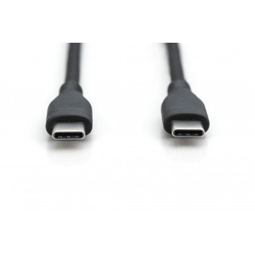 Digitus Silicone connection cable, 0.5 m | AK-300341-005-S | USB-C to USB-C