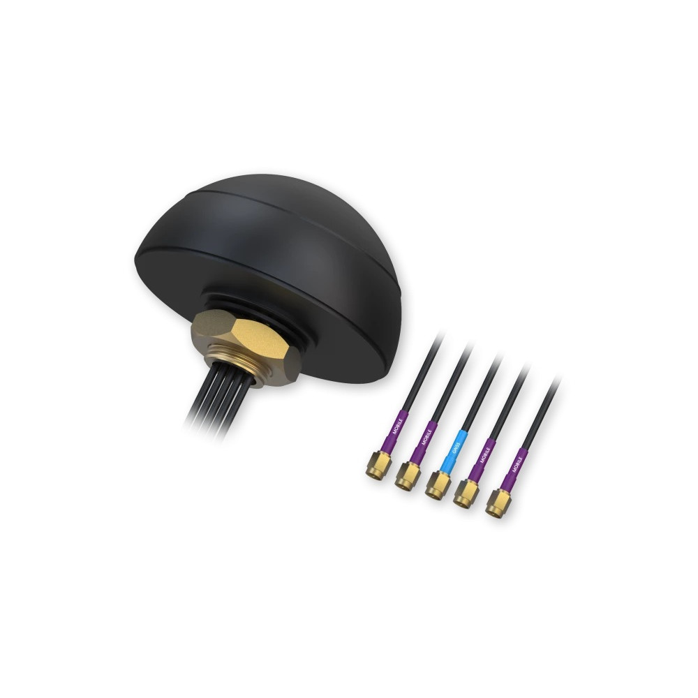 Teltonika Combo Quad Mobile/GNSS Roof SMA Antenna | PR1KCL28 | Gain 28 2 dB | 698-960/1710-2690 GHz