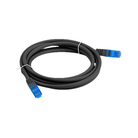 Lanberg Patch cable - CAT 6a | RJ-45 - male | RJ-45 - male | RJ-45 - male to RJ-45 - male | 1 m