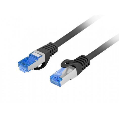 Lanberg Patchcord Cat.6A S/FTP LSZH CCA Fluke Passed | PCF6A-10CC-0500-BK | 5 m