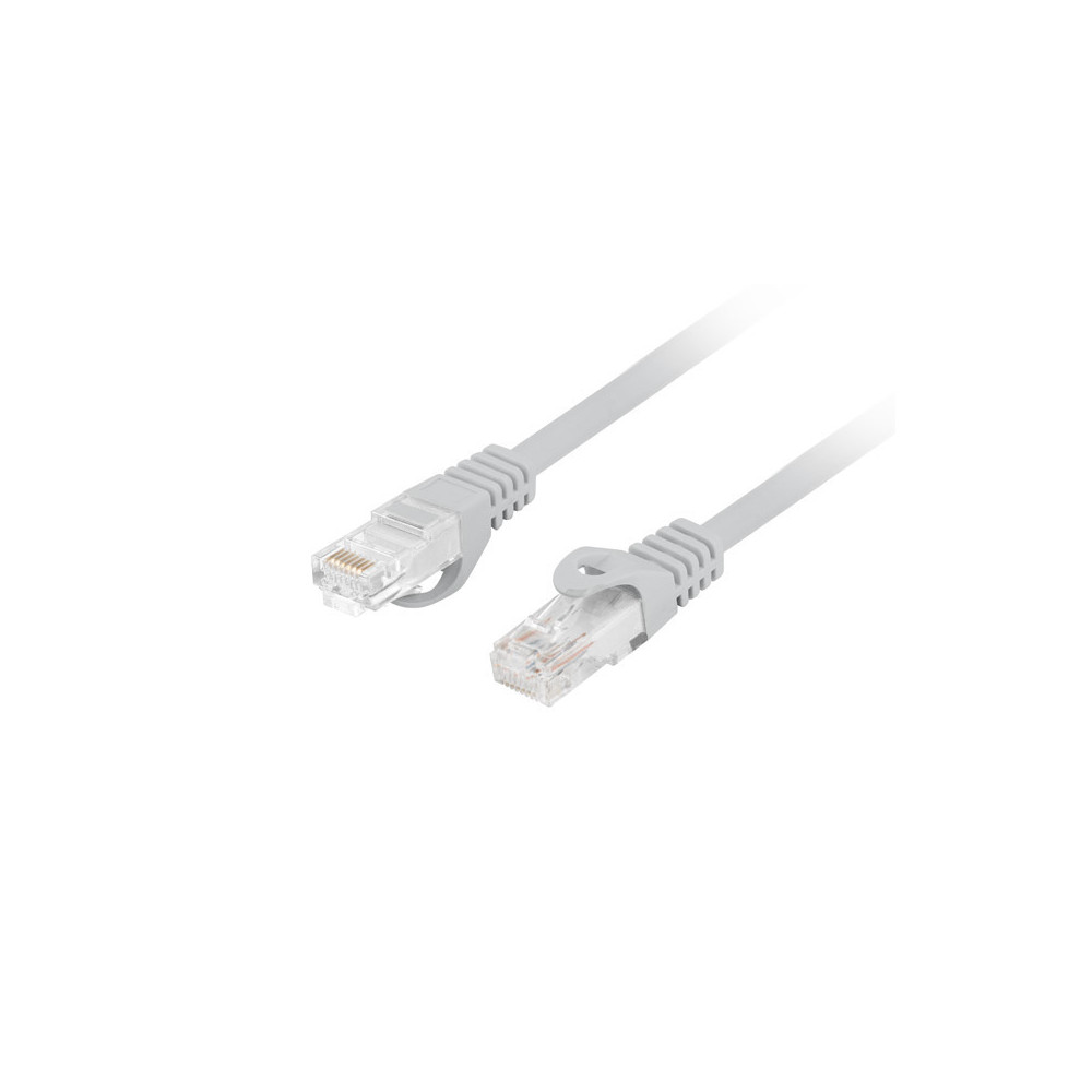 Lanberg Patchcord Cat.6 UTP LSZH CU | PCU6-10CU-0050-S | 0.5 m