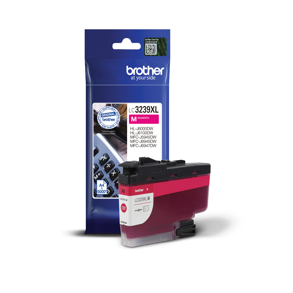 Brother High-yield Ink Cartridge | LC3239XLM | Ink | Magenta
