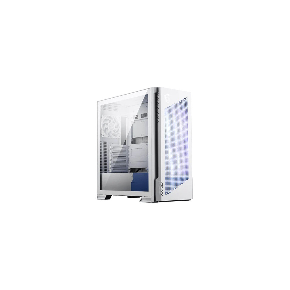 MSI | PC Case | MPG VELOX 300R AIRFLOW PZ WHITE | White | Mid-Tower | Power supply included No