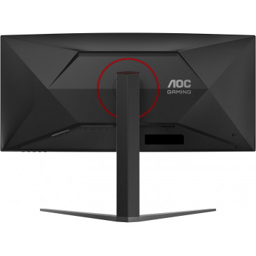 AOC CU34G4 | 34 " | Fast VA | UWQHD | 21:9 | 180 Hz | 1 ms | 3440 x 1440 pixels | 300 cd/m | HDMI ports quantity 2 | Black