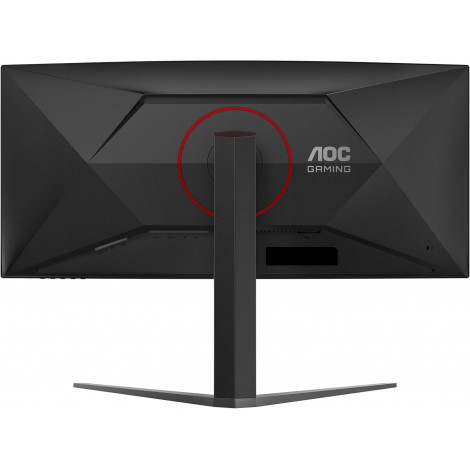 AOC CU34G4 | 34 " | Fast VA | UWQHD | 21:9 | 180 Hz | 1 ms | 3440 x 1440 pixels | 300 cd/m | HDMI ports quantity 2 | Black