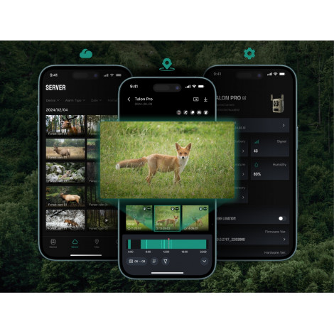 Reolink | 4K 4G Cellular Trail Camera with Live Streaming | Talon Series S130 | Trail | 8 MP | 4mm/F1.6 | IP67 | H.265 | MicroSD