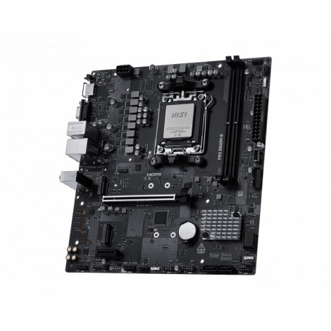 MSI PRO B840M-B | Processor family AMD | Processor socket AM5 | Supported hard disk drive interfaces SATA, M.2 | Number of SATA 