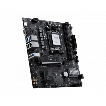 MSI PRO B840M-B | Processor family AMD | Processor socket AM5 | Supported hard disk drive interfaces SATA, M.2 | Number of SATA 