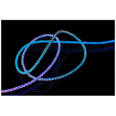 Fixed | Glowing Charging Cable USB-C/USB-C, PD support, Rainbow | FIXDLED-CC-RA