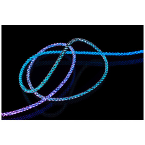 Fixed | Glowing Charging Cable USB-C/USB-C, PD support, Rainbow | FIXDLED-CC-RA