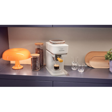 Philips Coffee maker | BAR300/03 Baristina | Pump pressure 16 bar | Semi-automatic | 122.8 W | White