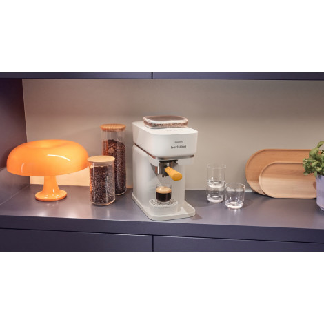 Philips Coffee maker | BAR300/03 Baristina | Pump pressure 16 bar | Semi-automatic | 122.8 W | White