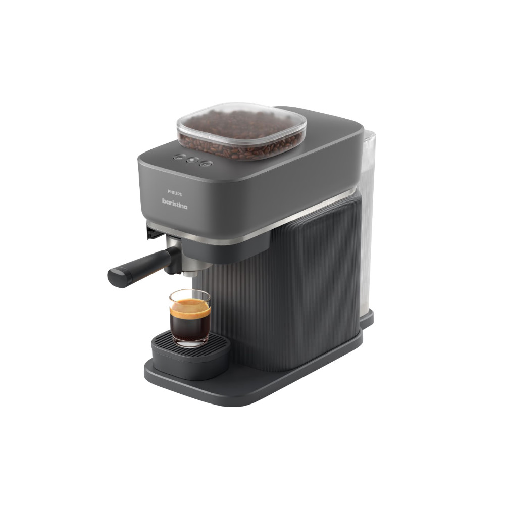 Philips Coffee maker | BAR300/60 Baristina | Pump pressure 16 bar | Semi-automatic | 122.8 W | Black