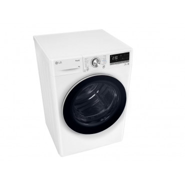 LG RH80V9AV3N Dryer Machine, C, Front loading, 8 kg, LED, Depth 66 cm, Wi-Fi, White | LG