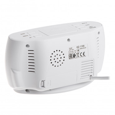 Adler LED clock with thermometer | AD 1186