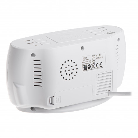 Adler LED clock with thermometer | AD 1186