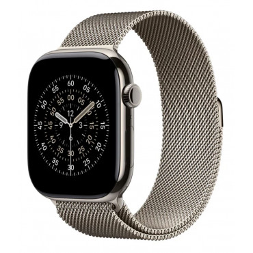 Apple 46mm Natural Milanese...