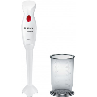 Bosch | Blender | CleverMixx MSM14100 | Hand Blender | 400 W | Jar material Plastic | Jar capacity 0.7 L | White