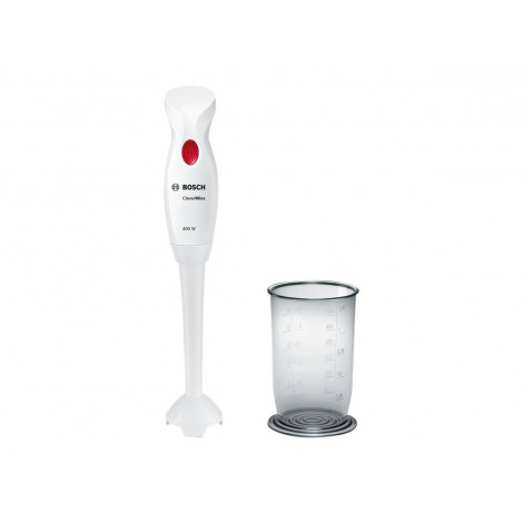 Bosch | Blender | CleverMixx MSM14100 | Hand Blender | 400 W | Jar material Plastic | Jar capacity 0.7 L | White
