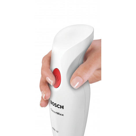 Bosch | Blender | CleverMixx MSM14100 | Hand Blender | 400 W | Jar material Plastic | Jar capacity 0.7 L | White