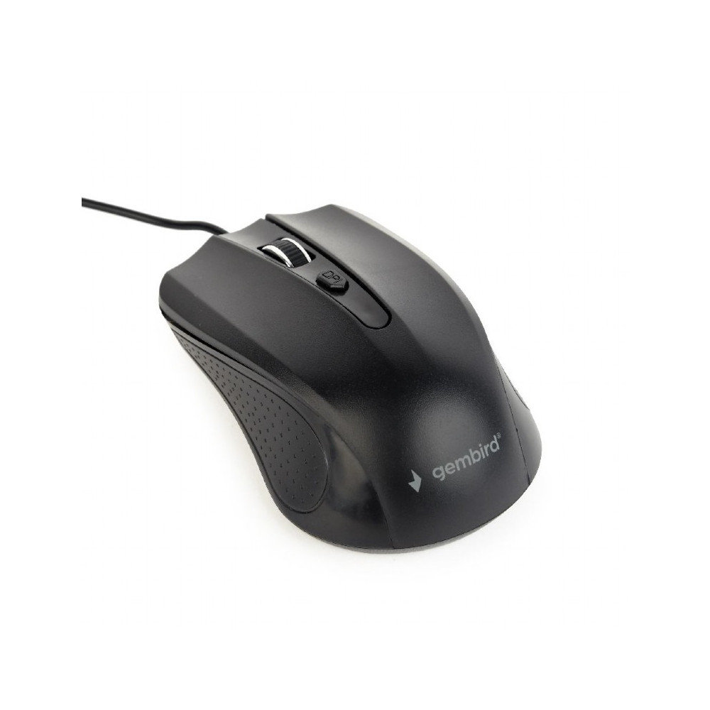 Gembird Optical Mouse | MUS-4B-01L | Wired | USB | Black