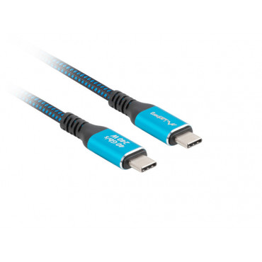 Lanberg USB-C M/M 4.0 CABLE 240W 8K 60HZ | CA-CMCM-45CU-0020-BK