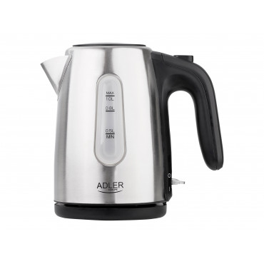 Adler | Kettle | AD 1273 | Standard | 1200 W | 1 L | Stainless steel | 360 rotational base | Stainless steel