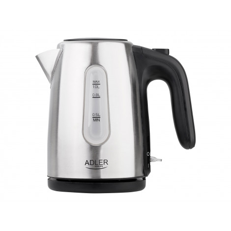 Adler | Kettle | AD 1273 | Standard | 1200 W | 1 L | Stainless steel | 360 rotational base | Stainless steel