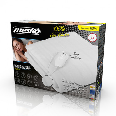 Mesko | Electirc heating under-blanket | MS 7419 | Number of heating levels 4 | Number of persons 1 | Washable | Remote control 