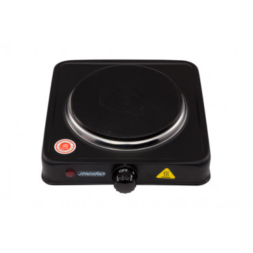 Mesko | Hob | MS 6508 | Number of burners/cooking zones 1 | Rotary | Black | Electric