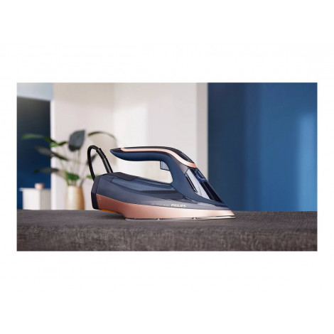 Philips | DST8050/20 Azur | Steam Iron | 3000 W | Water tank capacity 350 ml | Continuous steam 85 g/min | Blue