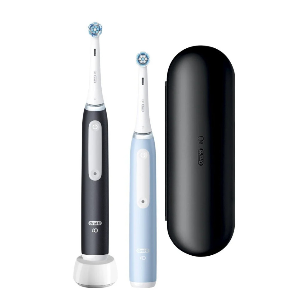 Oral-B | Electric Toothbrush Duo Pack | iO3 Series | Rechargeable | For adults | Number of brush heads included 2 | Number of te